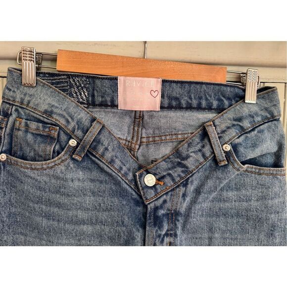 REVICE denim v cut viper jeans low waisted sz 27 - Picture 2 of 8